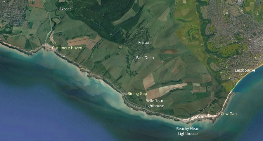 Birling Gap Beach Access Locations