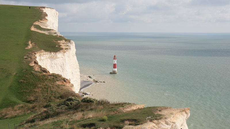 Birling Gap to the Beachy Head Lighthouse Looking East